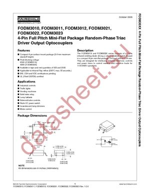 FODM3021R2V datasheet  